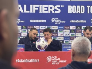 كاساس يرد على إعلام العراق: لا علاقة للأردن بالخسارة