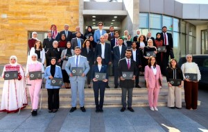 مشاركة عمان الاهلية بحفل تخريج الفوج الثاني من برنامج "نشامى