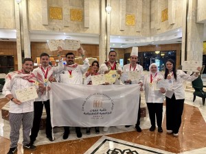 كلية عمون تحصد الذهب في تونس وتُبرز كفاءة الطهاة الأردنيين الشباب دوليًا