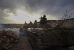 الجيش السوري يرد على اطلاق نار من لبنان