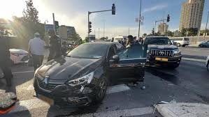 موكب نتنياهو يتعرض لحادث سير في القدس(فيديو)