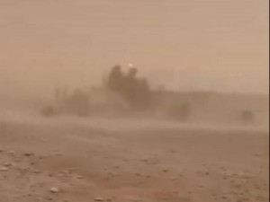 إغلاق مؤقت لطريق وادي عربة من الريشة إلى غرندل بسبب الغبار