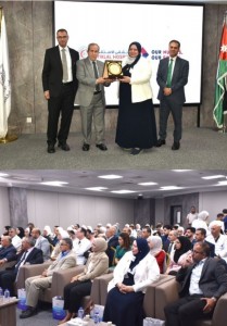 تكريم كلية التمريض في عمان الأهلية باحتفالية مستشفى الاستقلال