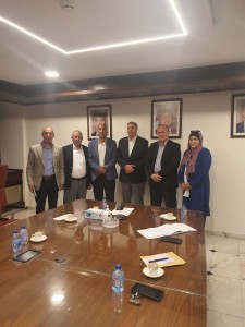 المهندس أبو هديب يبحث مع رئيس وأعضاء   واتحاد الجمعيات الخيرية في الكرك سبل تعزيز التعاون المشترك