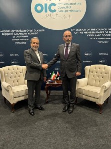 الصفدي يلتقي وزير الخارجية الإيراني في اسطنبول