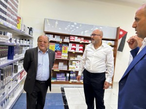 المجالي يتفقد الأسواق الحرة في المدورة