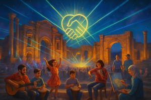 مهرجان جرش... وما خفي أعظم!!؟           عندما يفيض الفن إنسانية وتتحول الثقافة إلى رسالة حياة  بقلم بدران محمد بدران