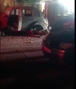 انفجار عبوة ناسفة بمركبة قديمة في دمشق