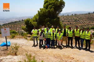 Orange Jordan Celebrates World Cleanup Day with a Volunteering Initiative in Orange Jerash Forest