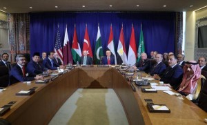 ترامب يتعهد للزعماء العرب بعدم السماح لإسرائيل بضم الضفة