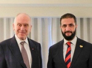 الشرع يلتقي رئيس الكونغرس اليهودي العالمي في نيويورك