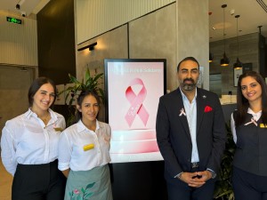 St. George Resort Stands in Solidarity with Women During Breast Cancer Awareness Month.