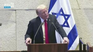 ترامب امام الكنيست الاسرائيلي: فجر تاريخي لشرق اوسط جديد