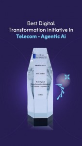 زين الأردن تحصد جائزة "أفضل مبادرة للتحوّل الرقمي في قِطاع الاتصالات" عن مبادرتها المُبتكرة (Agentic AI)