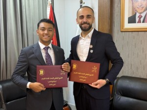 طلبة عمان الأهلية يشاركون في برنامج " نشامى" بوزارة الشباب