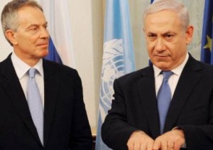 لقاء سري يجمع نتنياهو وبلير.. ومقترح لتمكين السلطة في غزة