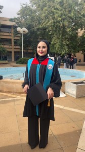 أسرة وكالة العراب الأخبارية تبارك للمهندسة داليا جمال حداد تخرجها من جامعة العلوم والتكنولوجيا