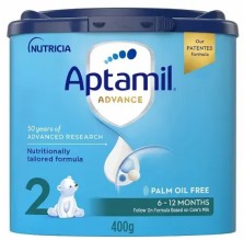 المؤسسة العامة للغذاء والدواء توسع السحب الاحترازي لحليب الأطفال "Aptamil advance 2" من الأسواق الأردنية